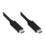 Good Connections USB 3.1 (Gen.1) Kabel USB-C schwarz 0,5m