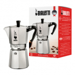 Bialetti Moka Express - silber - Aluminium - f&uuml;r 18 Tassen