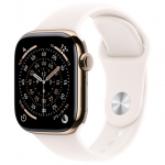 Apple Watch S11 Titan Gold Cellular 42mm (Sportarmband blassrosa) M/L