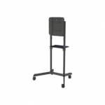 Neomounts Floor stand | NS-M1250BLACK TV trolley | Rotate, Tilt | 37-70 " | Maximum weight (capacity) 70 kg | Black NS-M1250BLACK
