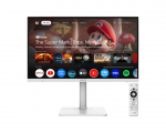 MSI Monitor 27 inches Modern MD272UPSW LED/UHD/Flat/60Hz/white