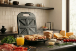 Promis STP 25 XXL sandwich maker, 4 toasts, 1400 W, black
