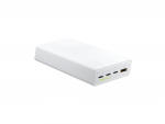 Green Cell Powerbank PowerPlay 20S - 20000mAh - 22.5W - 3x USB-C 1x USB-A - white