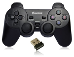 Vakoss GP-4705BK Gaming Controller Black RF Gamepad Analogue / Digital PC, Playstation 3