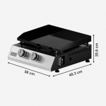 Black+Decker BXOP4900E 2-burner gas barbecue