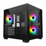 FSP S140-BA Case Mini Tower mITX, mATX Black ARGB