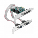 PCI Express x1 Karte zu 2 x Seriell RS-232 + 1 x Parallel IEEE1284