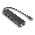 D I-TEC USB-C SLIM HUB + GLAN