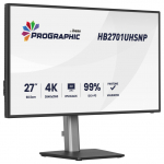 68,6 cm/27" (3840&times;2160) iiyama ProGraphic HB2701UHSNP-B1 16:9 IPS Black 2.0 4 ms 60 Hz HDMI DisplayPort USB-C (96 W) USB-Hub RJ45 KVM VESA Black