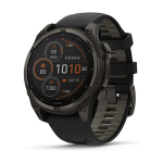 Garmin Fenix 8 Solar Sapphire Sports Watch - Black
