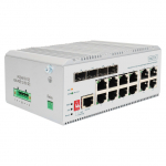 Digitus 8+4P Industrial Gigabit Ethernet PoE Switch L2 managed