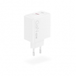 Lenovo Dual USB-C 65W GaN Charger | USB-C | 65 W | Charger G0A6065WEU
