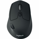 Logitech M720 Triathlon - Mouse - right-handed - optical - 7 buttons - Wireless + Bluetooth, 2.4 GHz