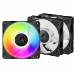 ARCTIC P12 Pro A-RGB - Case fan - 120 mm - black (pack of 3) - 600-3000 rpm