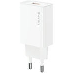 USAMS Charger T69 10,5W 2,1A USB-A white