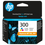 HP 300 TRI-COLOR ORIGINAL INK