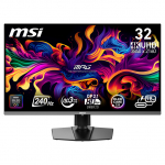 80,0cm/31,5" (3840x2160) MSI MPG 322URX QD-OLED 16:9 4K QD-OLED 0,03ms 240Hz HDMI DisplayPort USB-C USB VESA HDR Pivot Black