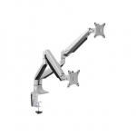 Logilink BP0043 Dual Monitor Desk mount, 13"-32",gas spring, aluminum | Logilink BP0043