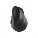 Natec | Vertical Mouse | Crake 2 | Wireless | Vertical Mouse | Bluetooth, 2.4GHz | Black NMY-2048