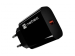 Natec USB charger Ribera 1xUSB-A 18W black