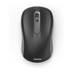 Hama 00134960 Optische Funkmaus AMW-200, 3 Tasten, Anthrazit/Schwarz