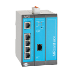 icom MRX MRX3 DSL - Annex-B - Router, DSL-Modem 5-Port-Switch, VPN, Ethernet