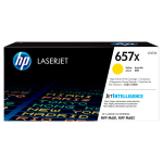 HP 657X original LaserJet Toner cartridge CF472X Yellow High Yield