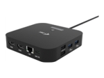 I-TEC USB-C Dual HDMI DS 2x HDMI 1x GLAN 2x USB-A 3.2 2x USB 2.0 1x USB-C Gen2 1x USB-C Gen1 1x Audio/Mic Jack 1x 100W USB-C PD