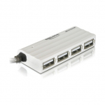 USB2.0 HUB 4Port DeLOCK passiv White