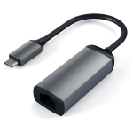 Satechi USB-C auf Ethernet Adapter, Space Grau, ST-TCENM
