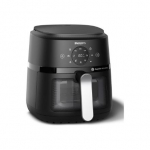 Philips Airfryer | NA221/00 2000 series | Power 1500 W | Capacity 4.2 L | Rapid Air technology | Black/Silver