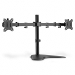 Digitus Desk Mount | DA-90401 | Adjustable Height, Rotate, Swivel | 15-32 " | Maximum weight (capacity) 2x8 kg | Black DA-90401