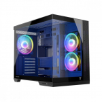MODECOM Computer case Volcano Panorama APEX ARGB 3F MIDI grey