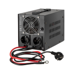 KEMOT PROsinus-500 emergency power supply unit &ndash; inverter with a pure sine wave output and 12V charging function, 230V, 500VA/300W &ndash; black