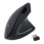 Equip Optische Ergonomic Maus kabellos USB Rechtsh&auml;nder sw