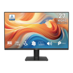 68,6cm/27" (2560x1440) MSI PRO MP275QDE E14 16:9 WQHD IPS 1ms 144Hz HDMI DisplayPort VESA Speaker Black