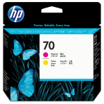 HP 70 original printhead C9406A magenta and yellow standard capacity 1-pack