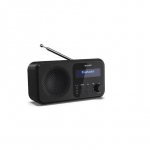 Sharp DR-P420(BK) Tokyo Portable Digital Radio, FM/DAB/DAB+, Bluetooth 5.0, USB or Battery Powered, Midnight Black | Sharp | Tokyo Portable Digital Radio | DR-P420(BK) | Bluetooth | Midnight Black