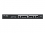 ZYXEL GS1915-8EP 8-port GbE PoE Smart hybrid mode Switch standalone or NebulaFlex Cloud 60 Watt 802.3at desktop fanless
