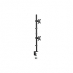 Digitus Desk Mount | DA-90438 | Adjustable Height, Rotate, Tilt, Swivel | 17-32 " | Maximum weight (capacity) 2x8 kg | Black DA-90438