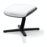 noblechairs Fu&szlig;st&uuml;tze 2 - White Edition