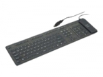 GEMBIRD KB-109F-B Flexible keyboard USB + OTG black color US layout