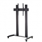 EDBAK Floor stand | TRV200 Videoconferencing Trolley | Tilt | 75-86 " | Maximum weight (capacity) 120 kg | Black TRV200