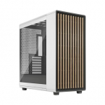 Fractal Design Computer Case | North XL | Chalk White TG Clear | ATX