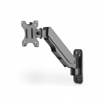 Digitus Wall mount | DA-90396 | Adjustable Height, Rotate, Tilt | 17-32 " | Maximum weight (capacity) 8 kg | Black DA-90396