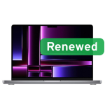 Apple Renewed Grade C | MacBook Pro (14-inch, 2023)&lrm; A2779 | 14 " | 16 GB | SSD | 512 GB | Apple M2 Pro 10-core GPU | macOS | Keyboard language US
