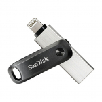 STICK 128GB USB 3.1 Sandisk iXpand Go Apple Lightning black/silver