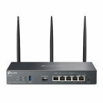 Wireless Router|TP-LINK|Omada AX3000 Gigabit VPN Router|Data speed 3000 Mbit/s|Ethernet WAN Yes|WAN connection type SFP|Ethernet LAN Yes|4xLAN ports|USB port Yes|ER706W