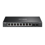 TP-Link ES210X-M2 network switch Managed 2.5G Ethernet (100/1000/2500) Desktop/Wall-Mounting Black