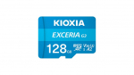 Kioxia Memory Card microSD 128GB Gen3 UHSI U3 V30 adapter Exceria